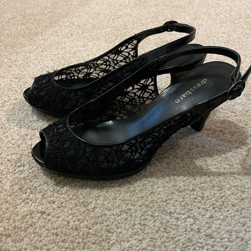Black heels